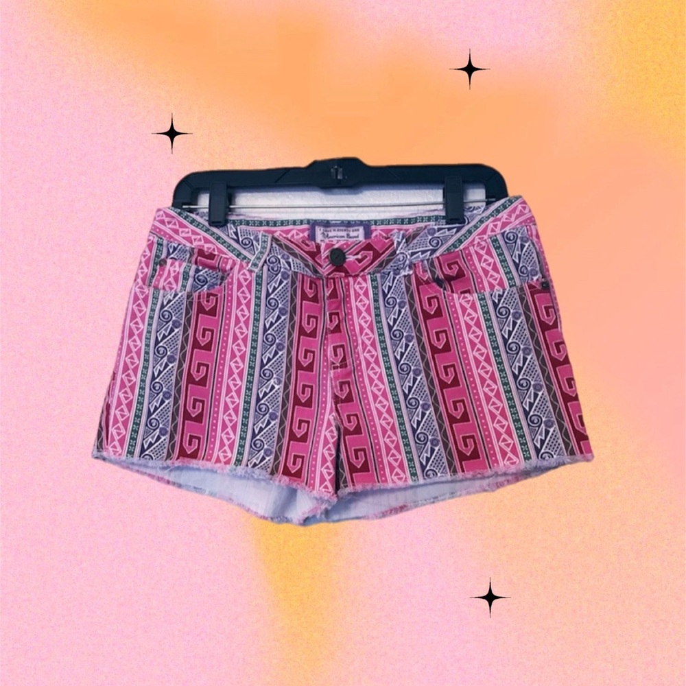 Women’s Pink Print Shorts